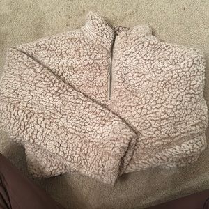 Sherpa half zip altar’d state small